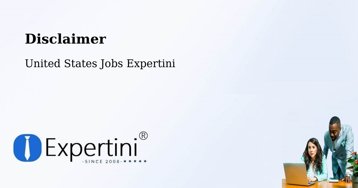 Disclaimer – Menlo Park - United States Jobs Expertini